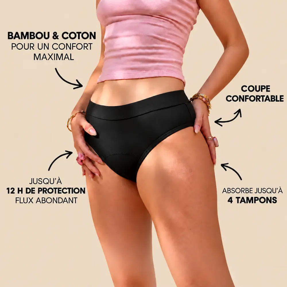 Culotte menstruelle Liberty  | Flux abondant