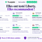 Avis Trustpilot de clientes sur la culotte menstruelle Liberty